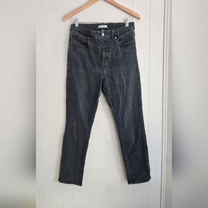 Good American Black Denim Pants-Size 31